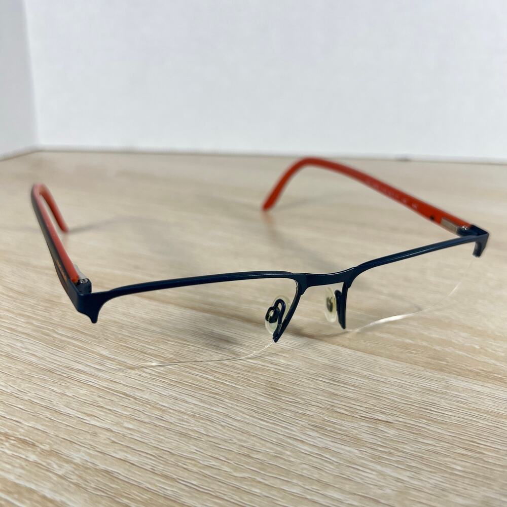 Jaguar Mod.33605-3100 Eyeglasses Black Blue Frames Only 55-17-145 Menrad Germany